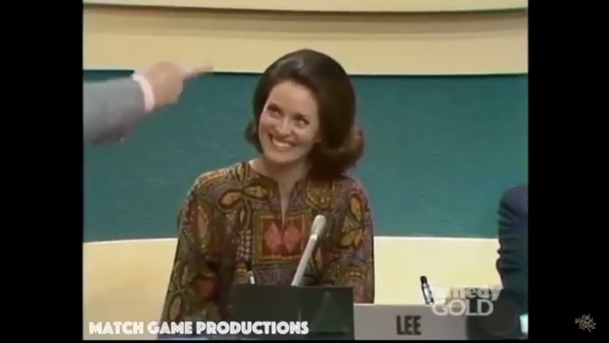 MatchGameProduc's tweet photo. @LeeMeriwether Wow!! It’s your very first of many appearances on Match Game! You were the “New Kid on the Block” as Gene Rayburn liked to say! #matchgame https://t.co/yZ1vnlE0NI