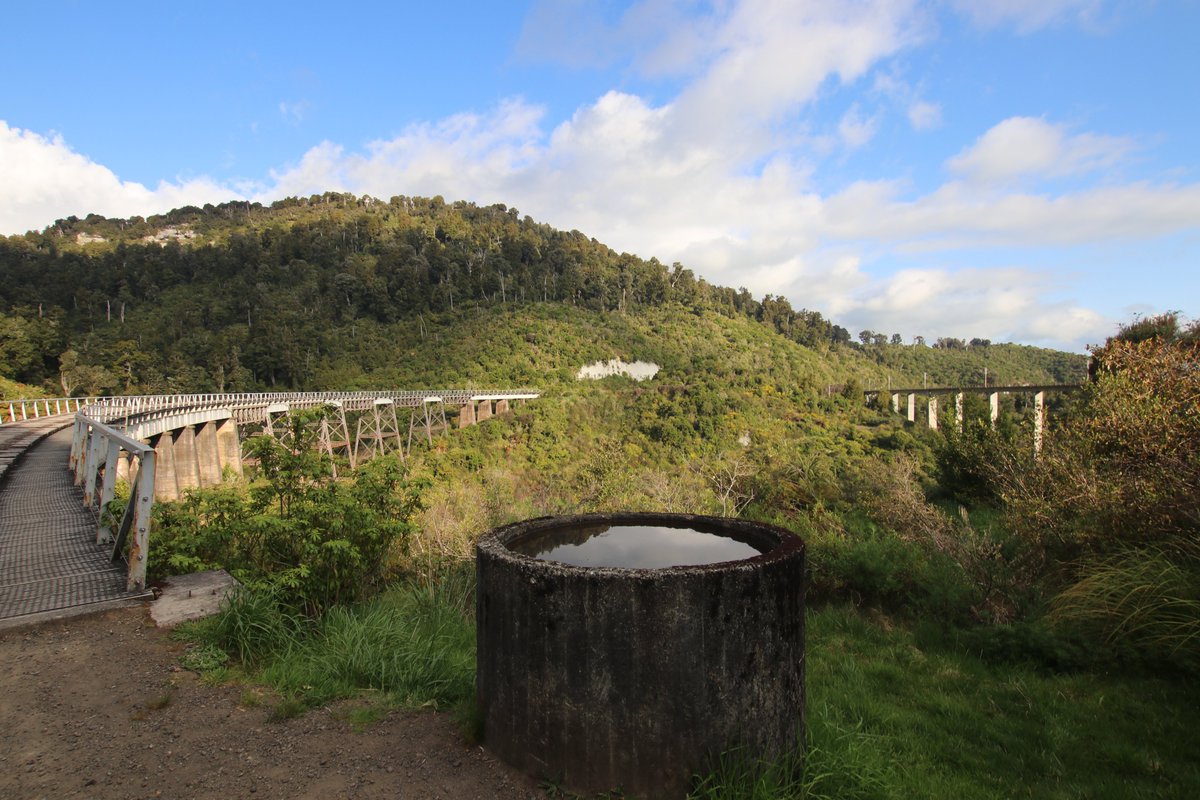 7/ Absolutely one of the best bushwalks I've done in New Zealand in recent years was to the site of the old and new Hāpuawhenua viaducts in the central North Island. Here are some of my pics from October 2018.