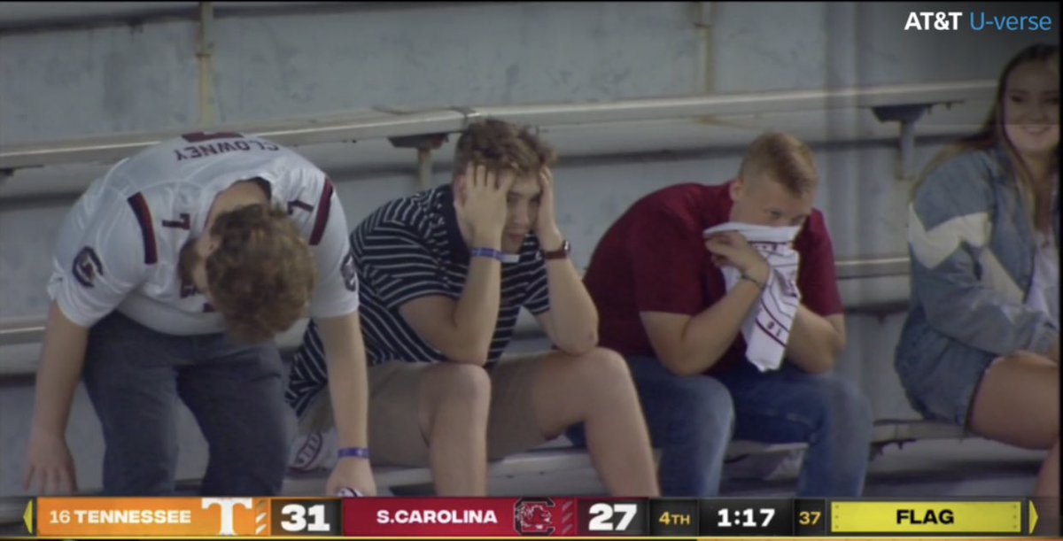 RedditCFB's tweet photo. See no Gamecock, hear no Gamecock, speak no Gamecock https://t.co/mTFeVWE659