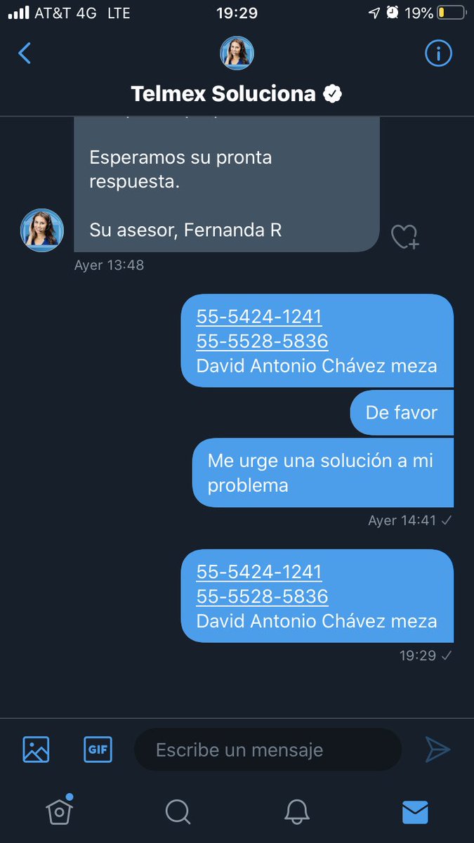 juanchave7's tweet photo. @TELMEXSoluciona Otra vez cuantas veces será necesario este msj ??? https://t.co/sGPYVh8oYf