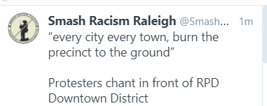 Again, RPD is asking protesters to keep it peaceful.