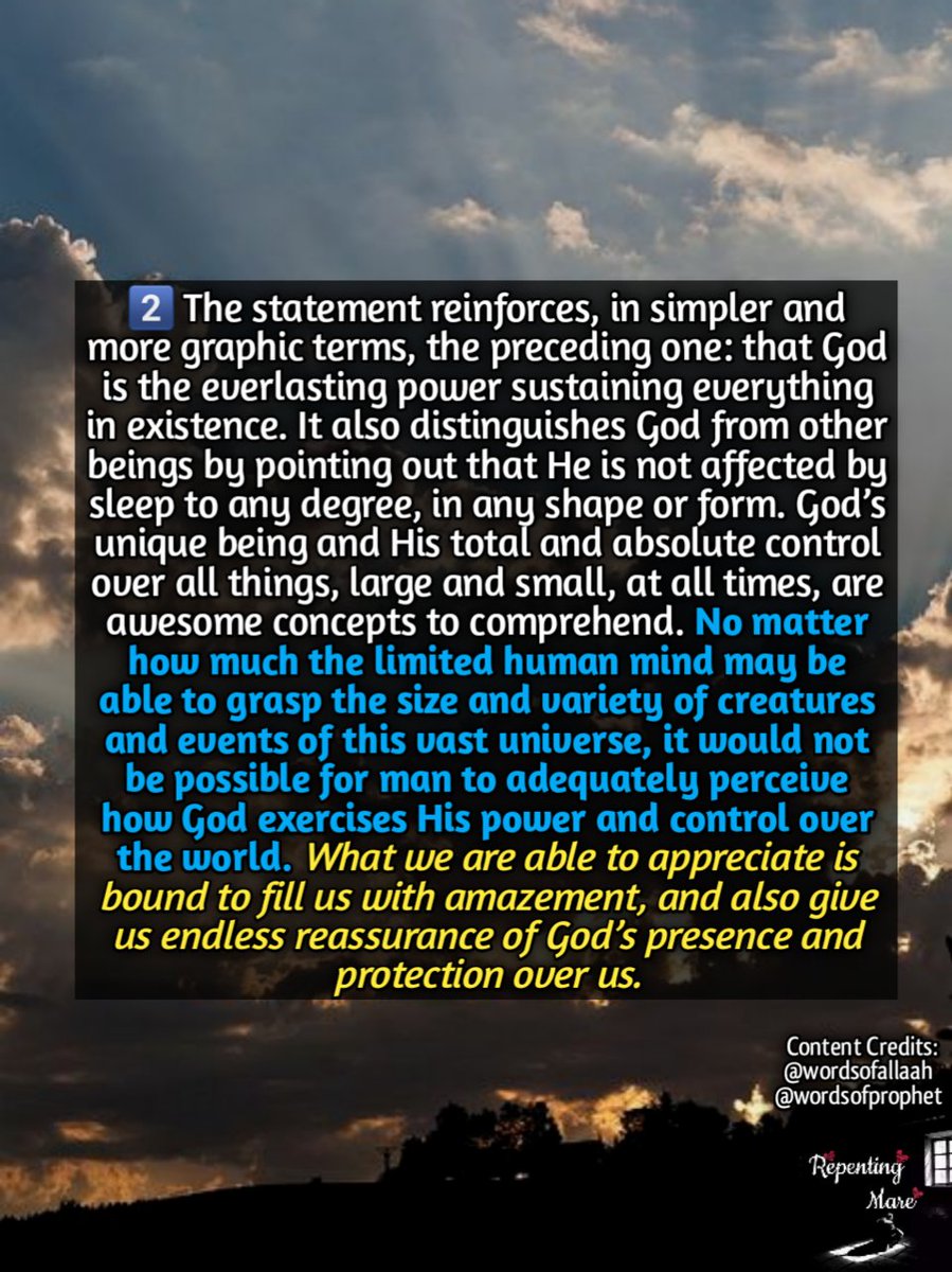 thehoneybee555's tweet photo. @wordsofallaah (Instagram)
@wordsofprophet (instagram)
#repentingmare #Ayah #ayatulkursi #ayatullah #Allah #Muhammad #islam #Quran #koran #repent #throne #great #high #themosthigh #God #allahalmighty #Almighty #might #power #greatness #view #love #faith https://t.co/KRUZ4E7nJu