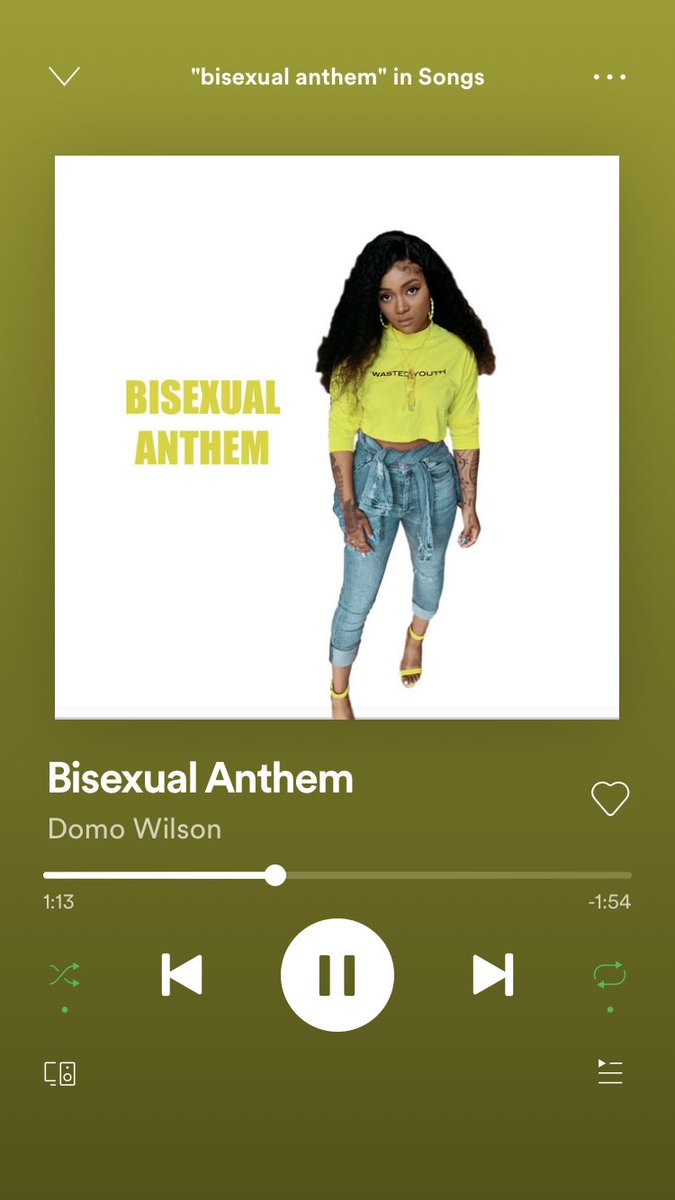 nick torres - bisexual anthem by domo wilson