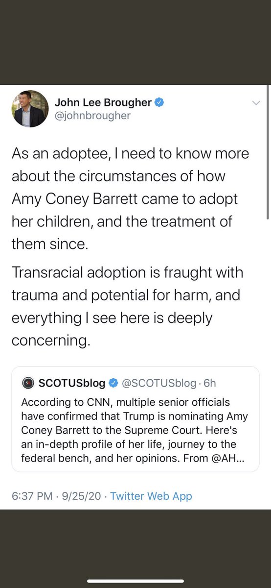 princess_kim_k's tweet photo. @Scotus @JoeBiden @TheDemocrats @KamalaHarris @chuckschumer THIS WOMEN THAT TRUMP NOMINATED IS NOT AN OPTION! (See below) #DemVoice1 #AmyConeyBarrettSCOTUS #BlockBarrett #BlockEveryVote #SCOTUS https://t.co/okMvkK9825