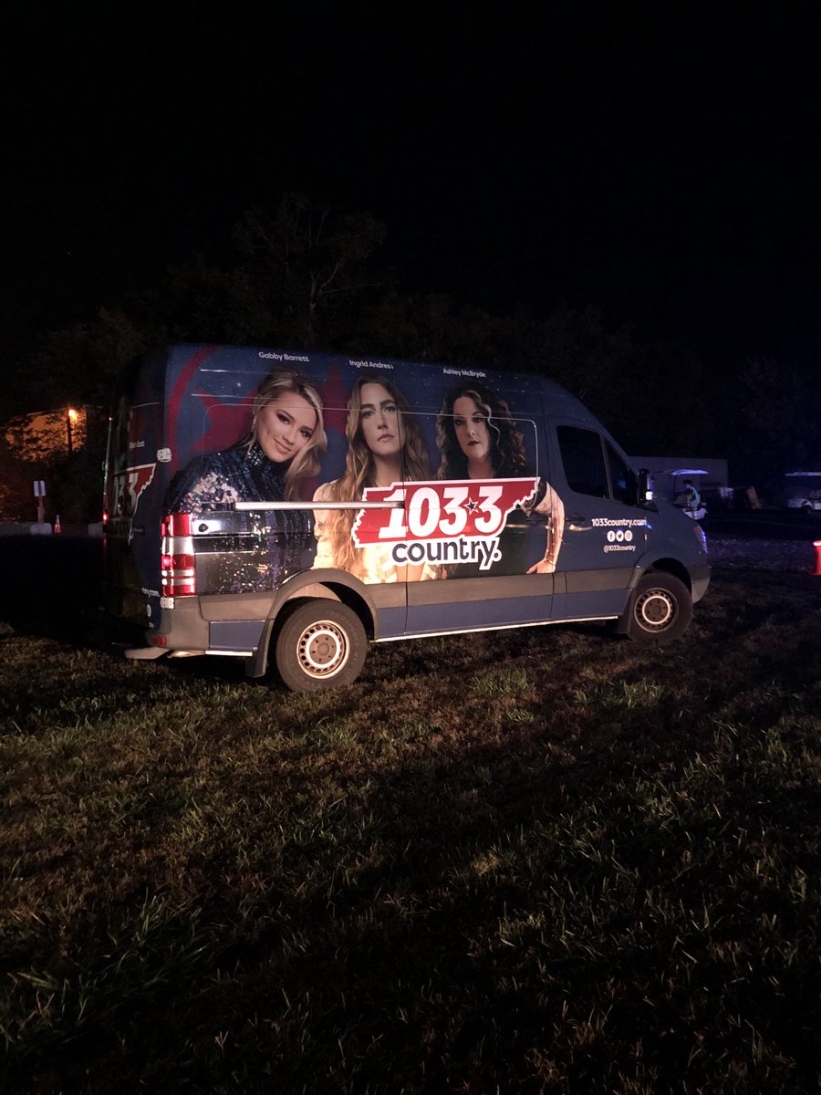 1033Country's tweet photo. The Drive-In is “Cool Again!” We’re patiently waiting to watch @kanebrown as part of @encoredrivein at @FieldAtFranklin! #driveinconcert #coolagain #worldwidebeautiful

The Field at Franklin is showing movies every weekend until Christmas. Details: https://t.co/U9HpthkCJ2. https://t.co/F05hIzdxOW