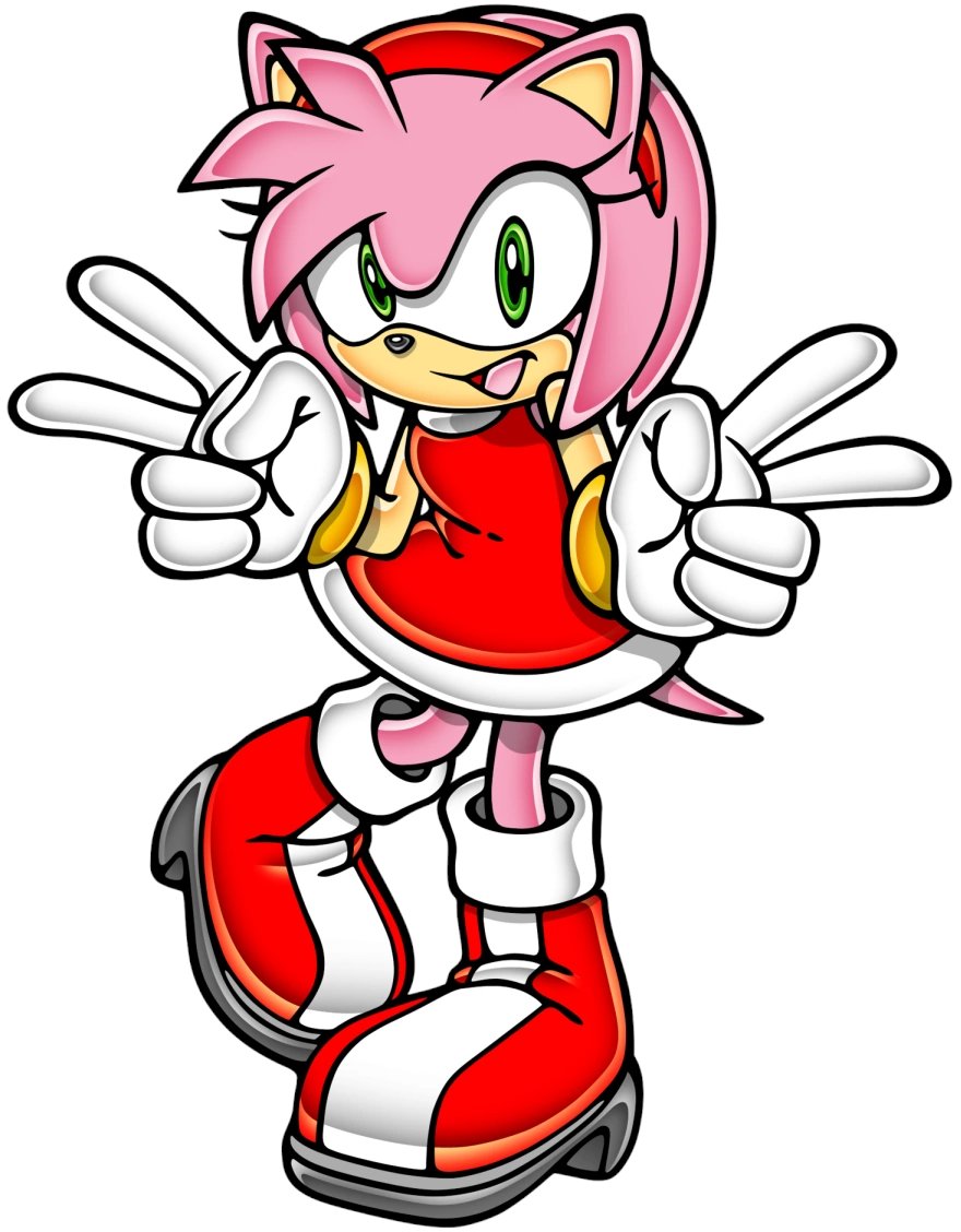This Wednesday was Amy's birthday, so I think we should talk about our beloved pink hedgehog.