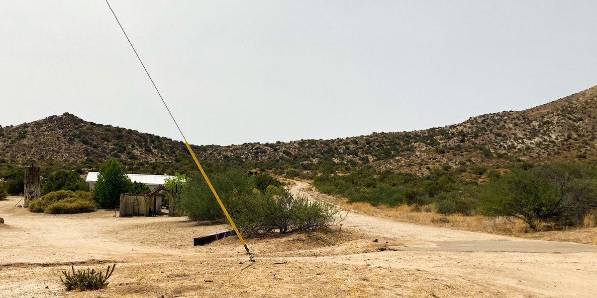 My boyfriend & I checked into our vacation rental and are convinced we are now in a horror movie.-the house we rented is on a deserted 90-acre ranch in the desert-there is no cell reception-the groundskeeper told us he would lock the driveway gate behind him when he left/1