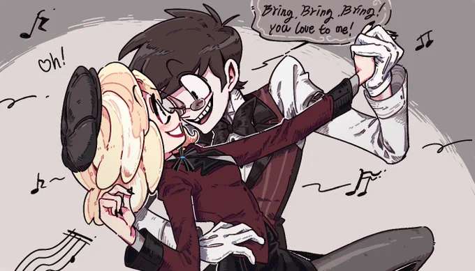 ??? #HazbinHotel #Charlastor ???
?*{[ "swing, swing, swing my baby!" ]}*
♪ https://t.co/VMo4TxtU64 