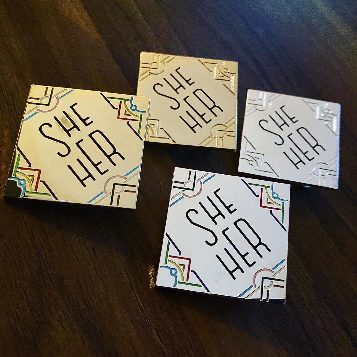 thatglitchbitch's tweet photo. ๐ฅTHEYโRE HERE ๐ฅ
Our Pride 365 Pins are here and so very queerโจ๐
Itโs๐๐ผall๐๐ผhappening!๐๐ผ
Big thank you to @truemetalworks these came out stunning. We could not be happier ๐๐๐ผ
#glitchbitch #expressionisourweapon
#pin #pins #enamelpin #lapelpins #pride #lgbtq #pride365 https://t.co/Wa8EPSdeDD