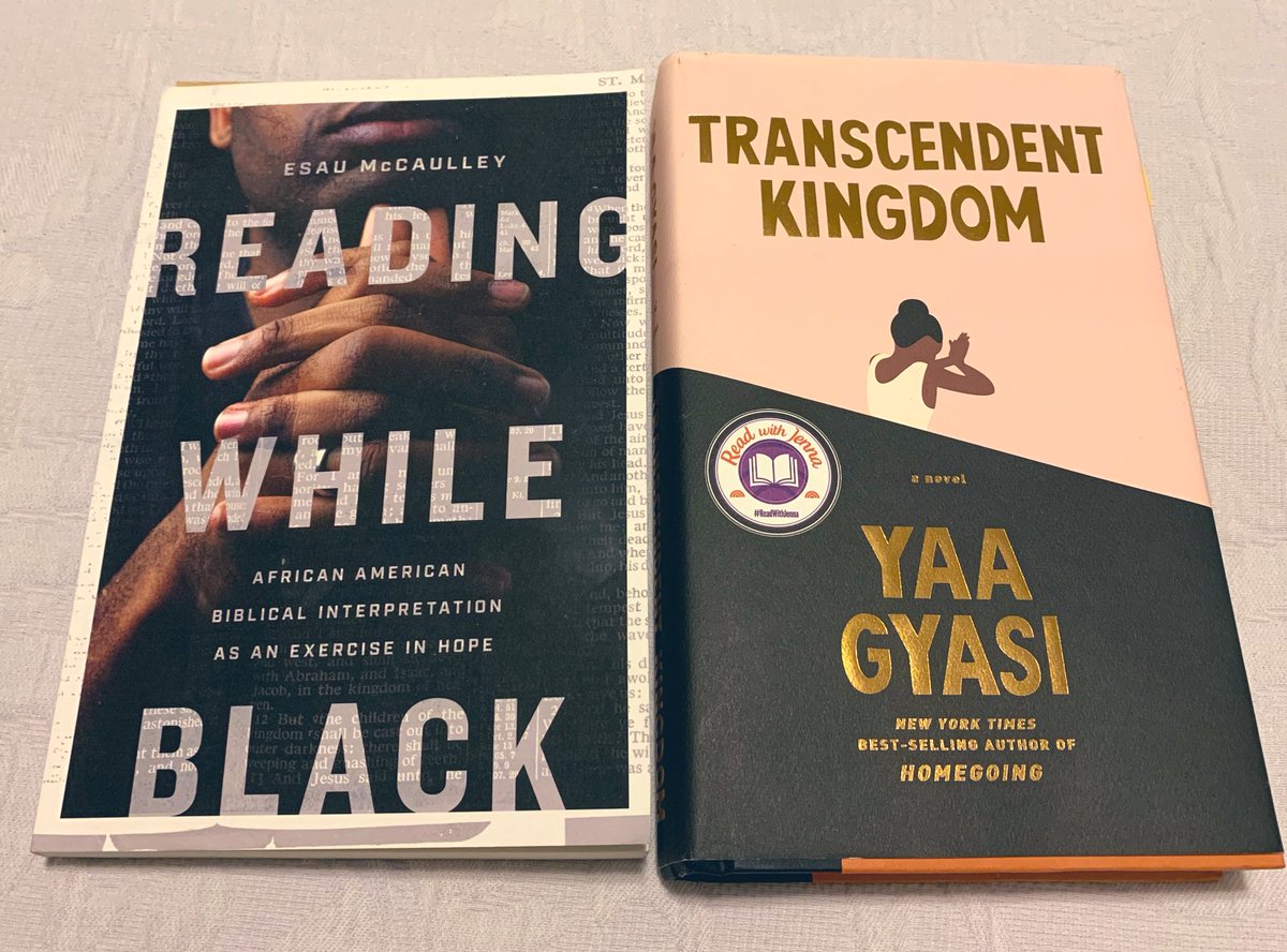 Both these great authors raised in #HuntsvilleAL released books on Sept 1 we are #proudHuntsvillians #YaaGyasi & @esaumccaulley #ReadingWhileBlackBook #TranscendentKingdom