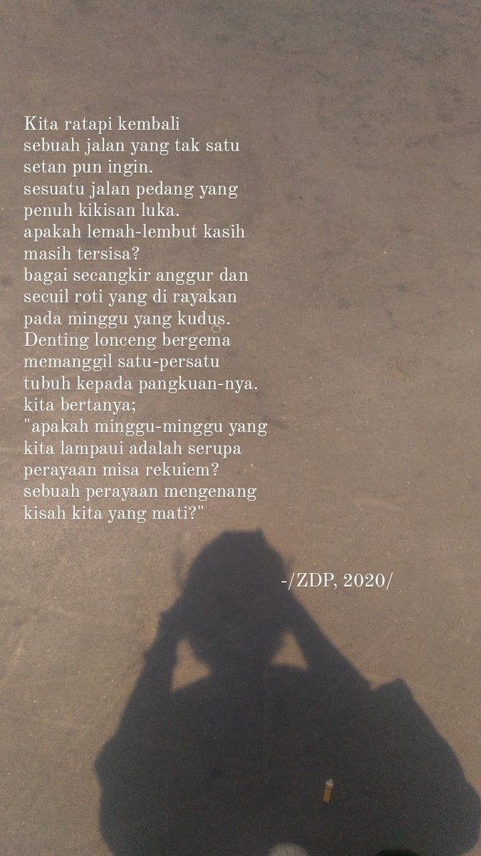 Selamat minggu. Kau.