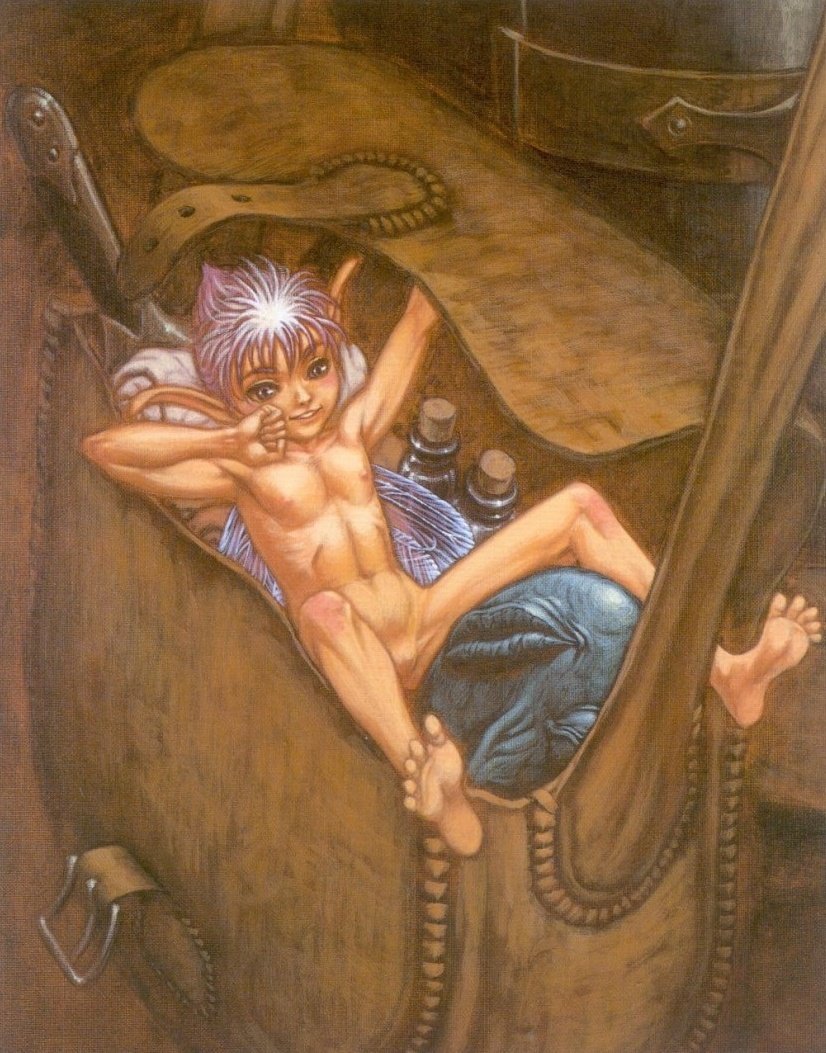 Hana's Cave #ThankYouMiura on X: Puck que groso descansando en el bolsito  de Guts Nuestro #Berserk de cada dia t.coWlAOQ8bSLf  X