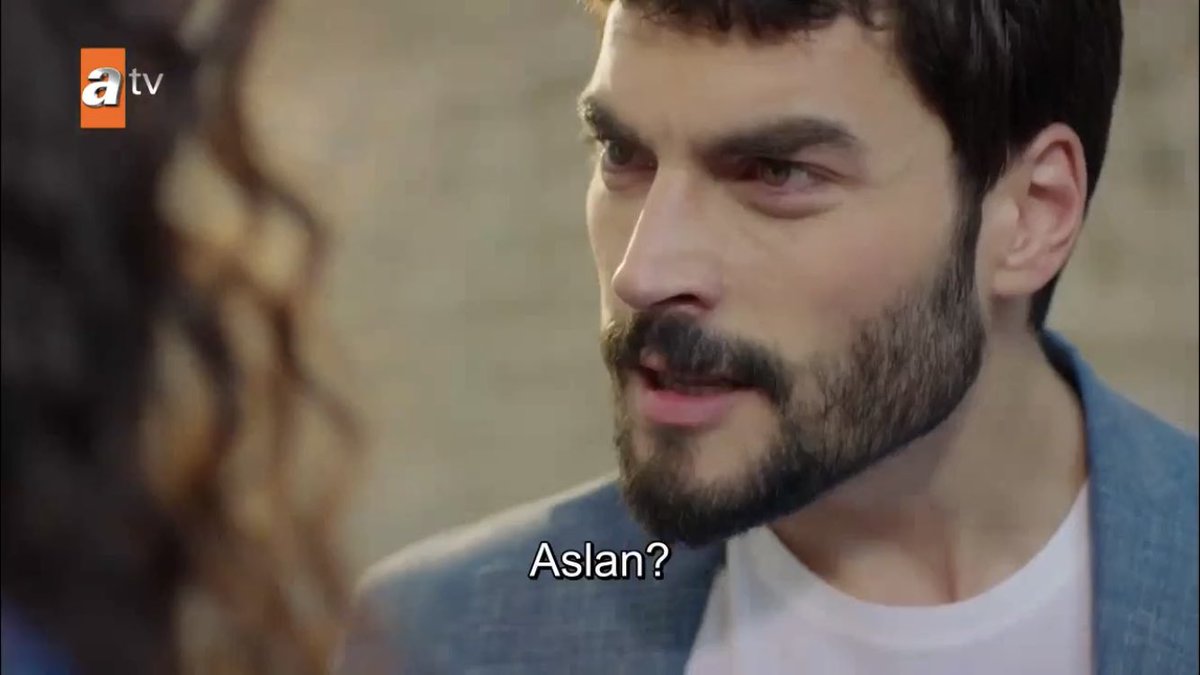 that’s literally his name aksjskks how does he want her to call him??aslan abi???  #Hercai  #ReyMir