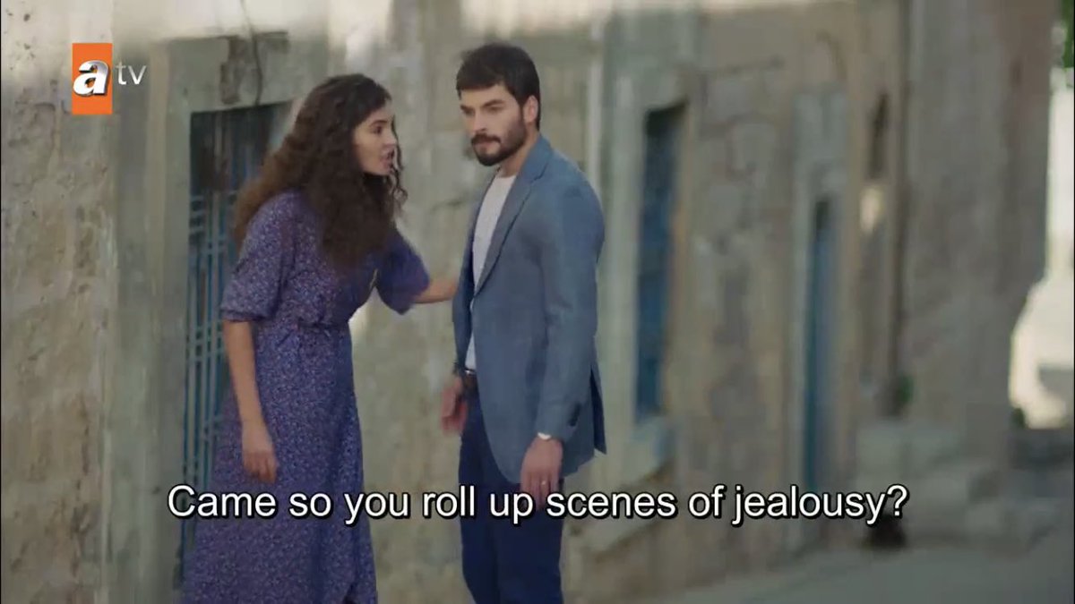 she hit him i’m whEEZING AJJSJSJSJD TELL HIM SIS  #Hercai  #ReyMir