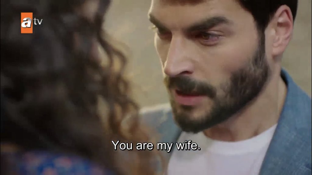the divorce is fake but the fear is real aksjksjs i love how she went “ugh come here dumbass i love you”  #Hercai  #ReyMir