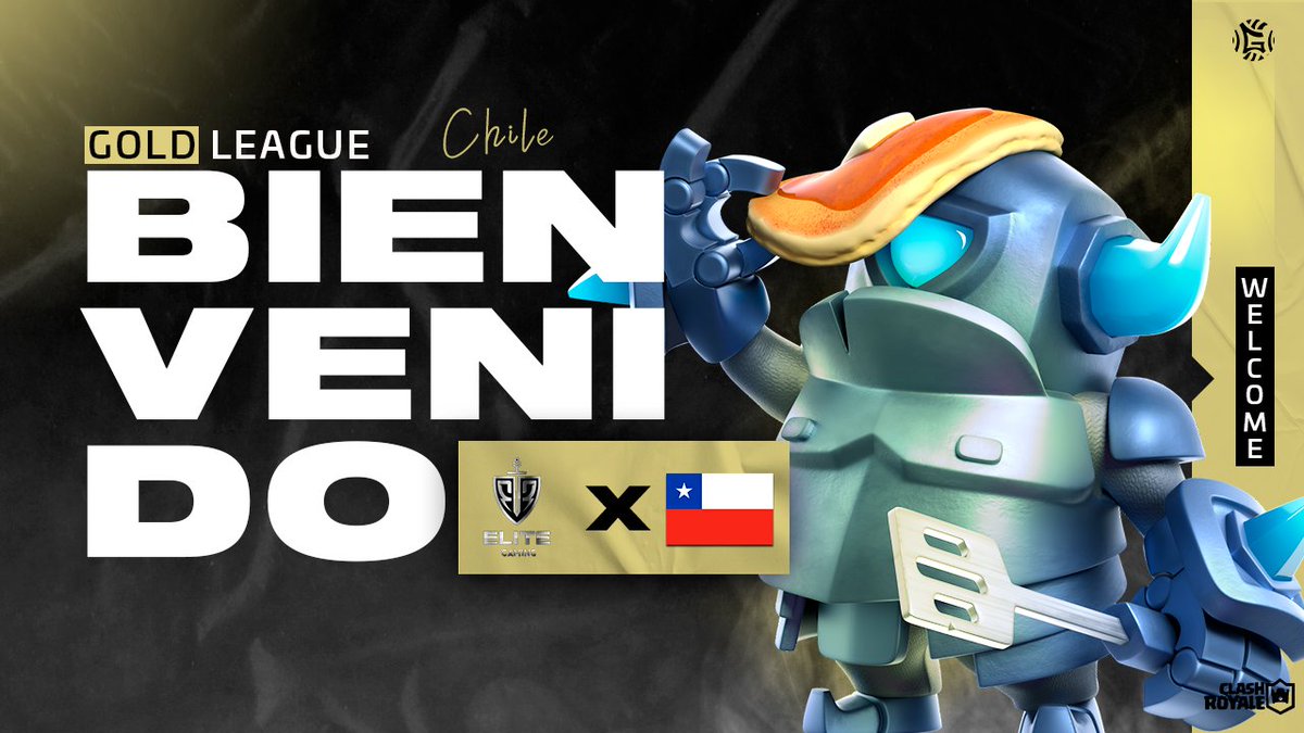 #CR | B I E N V E N I D A 🤺

@EliteGamingCL x Chile 🇨🇱

#GOLD #LATAM