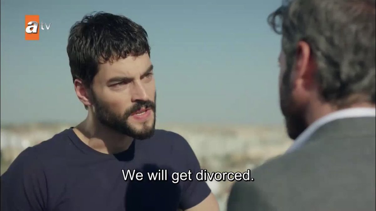 reyyan: we will NEVER divorcemiran: that’s what you think #Hercai  #ReyMir