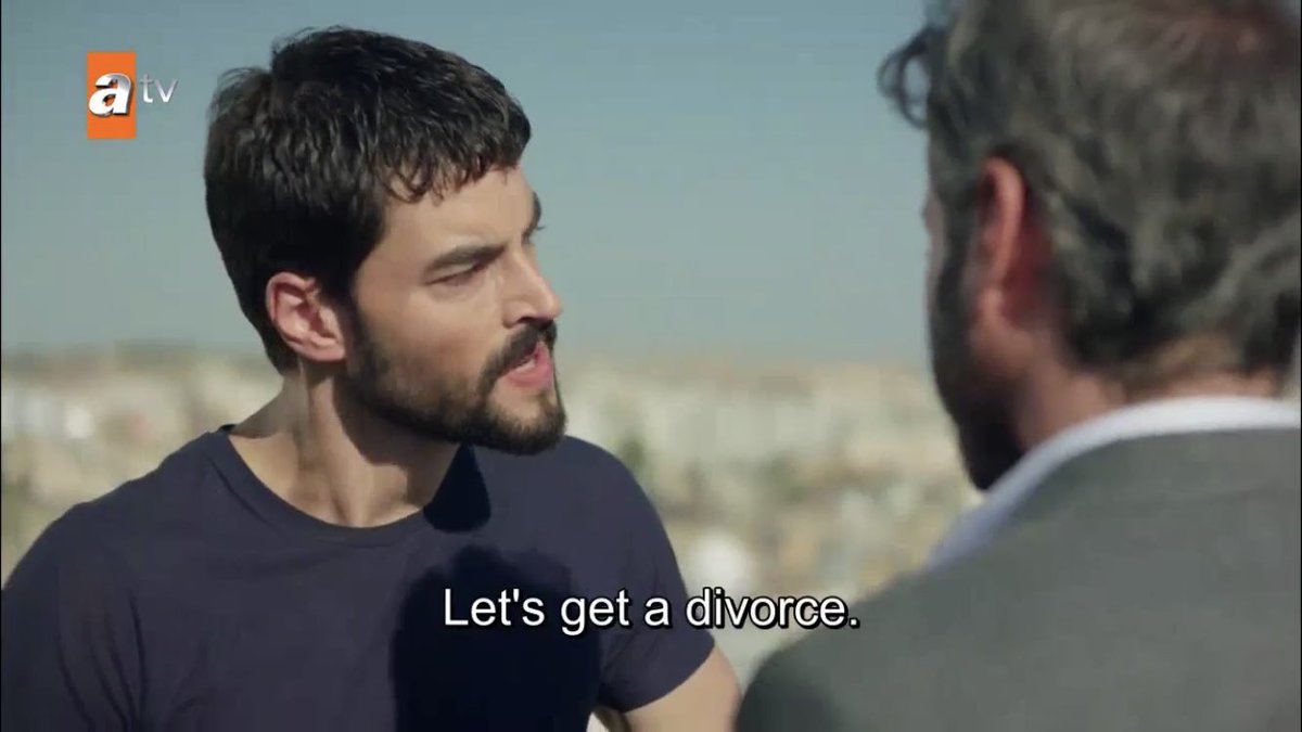 reyyan: we will NEVER divorcemiran: that’s what you think #Hercai  #ReyMir