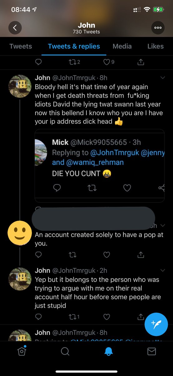 Screenshots will be  @JohnTmrguk’s downfall.  https://twitter.com/johntmrguk/status/1309994162855522310?s=21  https://twitter.com/johntmrguk/status/1310122592150355968