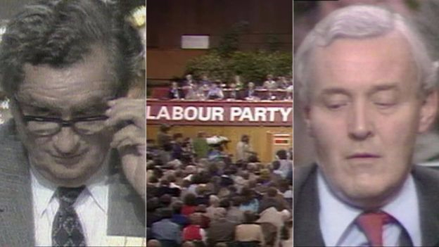  #OTD 1981. Denis Healey beats Tony Benn to the Deputy Leadership of the Labour Party Healey secures the victory by 50.426% to 49.547% after a bitter six month battleA thread on the contest that was decided by ‘half the hair of an eyebrow’