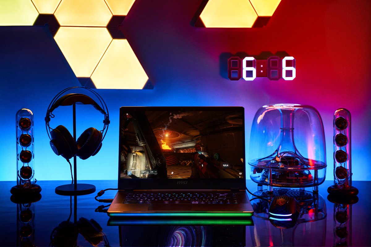 مارس العابك في اي وقت من السادسة صباحة للسادسة مساءً لا يهم لان جهاز #MSI #GE66 Raider يتمتع بالقوة الكافية للقيام بذلك ويعتبر سلاح مثالي للاعبين المحترفين 
msi.gm/GE66Raider

#Laptop"