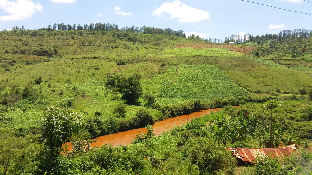 Maragua river in Muranga county.