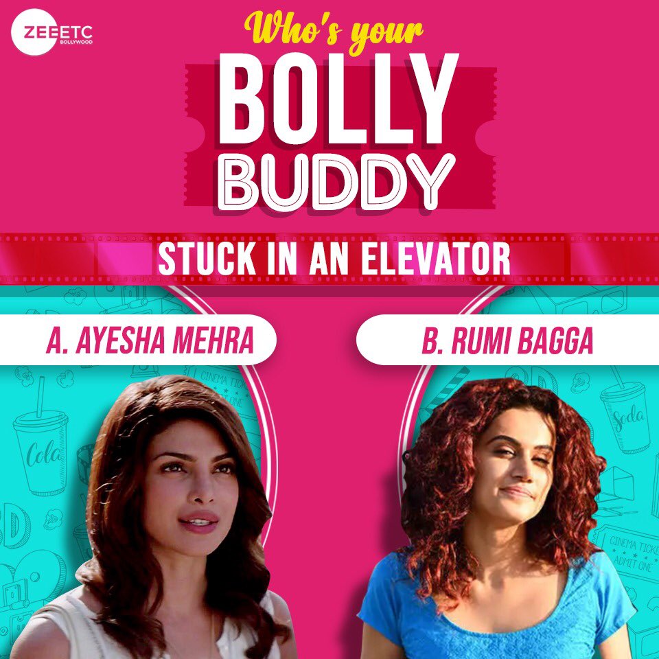 Kaun saath hogi toh you'll be alright? 👯🏻‍♀️ Participate, Win, Repeat! *T&C: Gifts will be delivered after the lockdown ends* #BollyBuddy @priyankachopra @taapsee