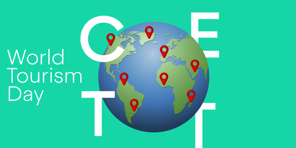 CETT_UB's tweet photo. #WorldTourismDay 🌍
📇 El CETT contribueix en la creació i transmissió de coneixement en turisme, una aportació que es fa palesa en els diferents articles i entrevistes realitzades pels experts del centre. Llegeix l'article especial:

📲 https://t.co/noxWuM9t0P

#WTD2020 #WTD https://t.co/5tHSphVbCE