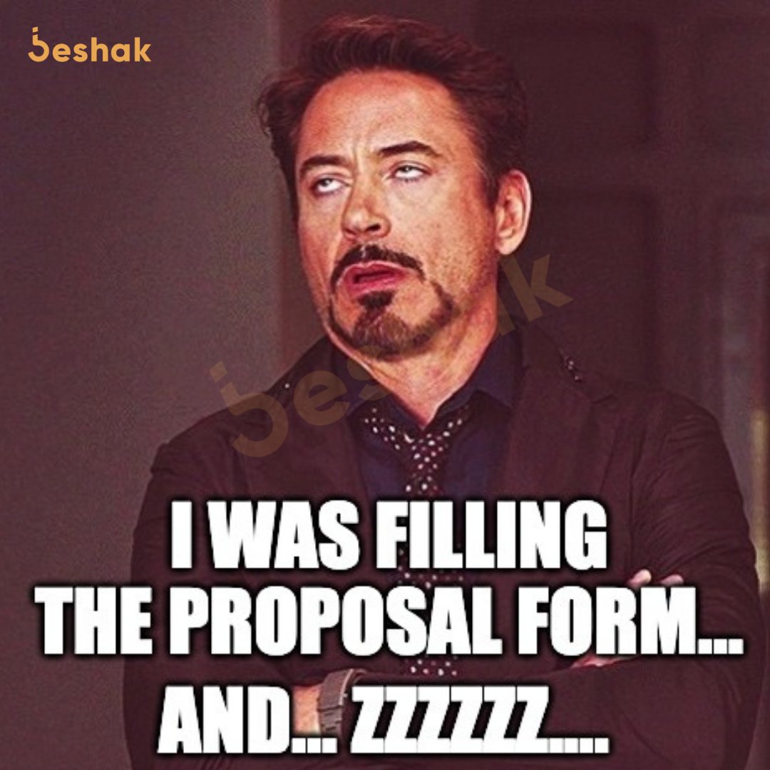 BeshakIN's tweet image. Saturday morning 🌞 : I'll be done with this in an hour. Let's get out this weekend! 😎
Sunday evening 🌚: (Stuck at Question No. 111...) Pakka, we'll go out next weekend! 😓😓 

#proposalform #insurancehumour #insurancetruths #inreality #whatreallyhappens #boring