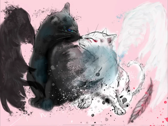 過去絵の少しリメイクです

『ロミオとジュリエット』 