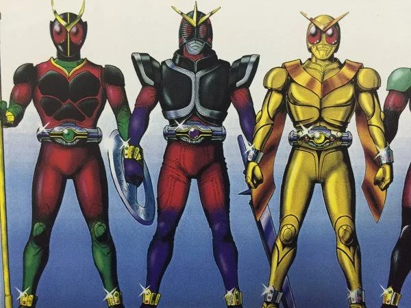 Only reason I said it could have split Kuuga into two is that if you look carefully it has a form for each combination of forms(it's kind of like if Double had a CyloneJoker and a JokerCyclone form)Problem is that they'd have to make 20 different suits just for this powerup