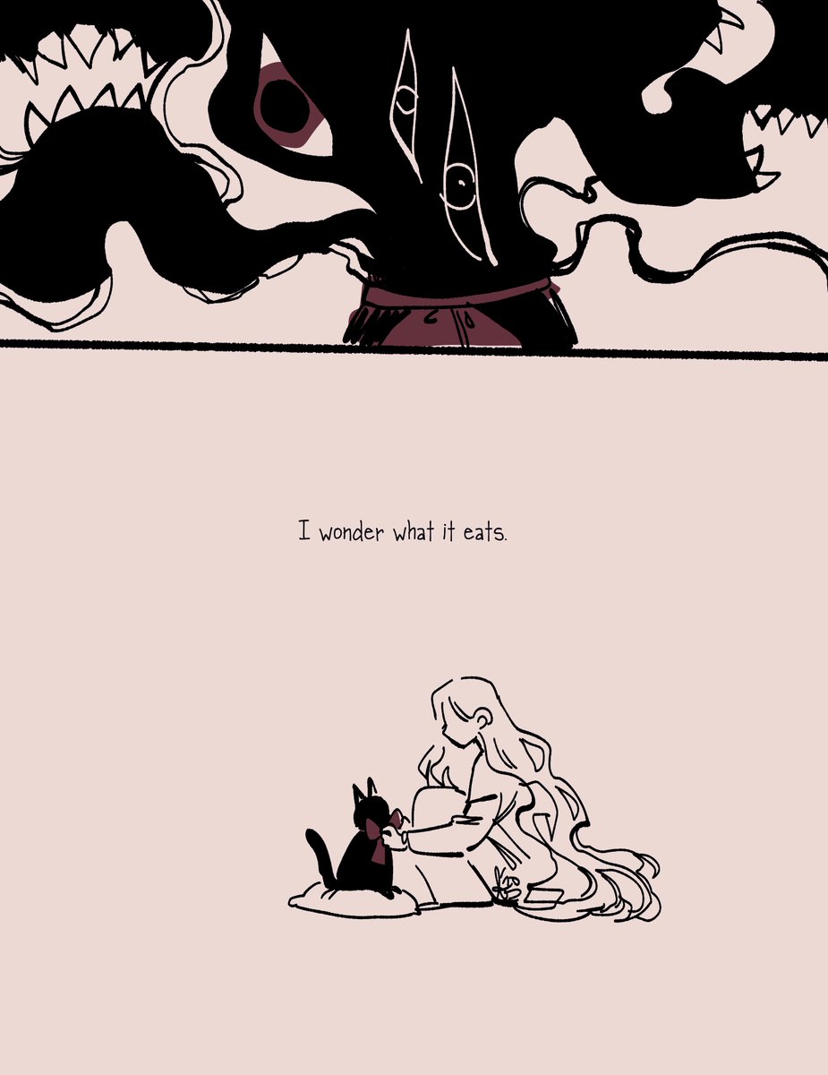 The girl and the cat. Based on a true story. 