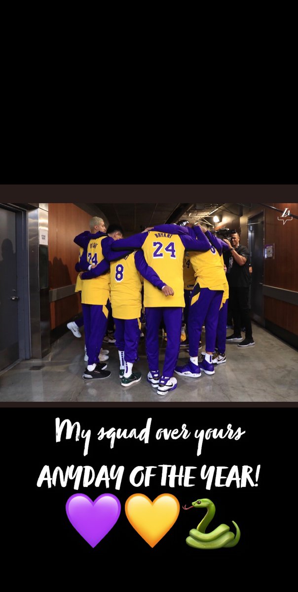 DeezieBaby's tweet image. I will continue to repeat myself ! 

THIS IS OUR MUTHAFCKN CHAMPIONSHIP!!!!!!!

💜💛💜💛
#WINFORKOBE #Lakers #LakerNation #LakersWin #Lakeshow @LAKERFANATICS