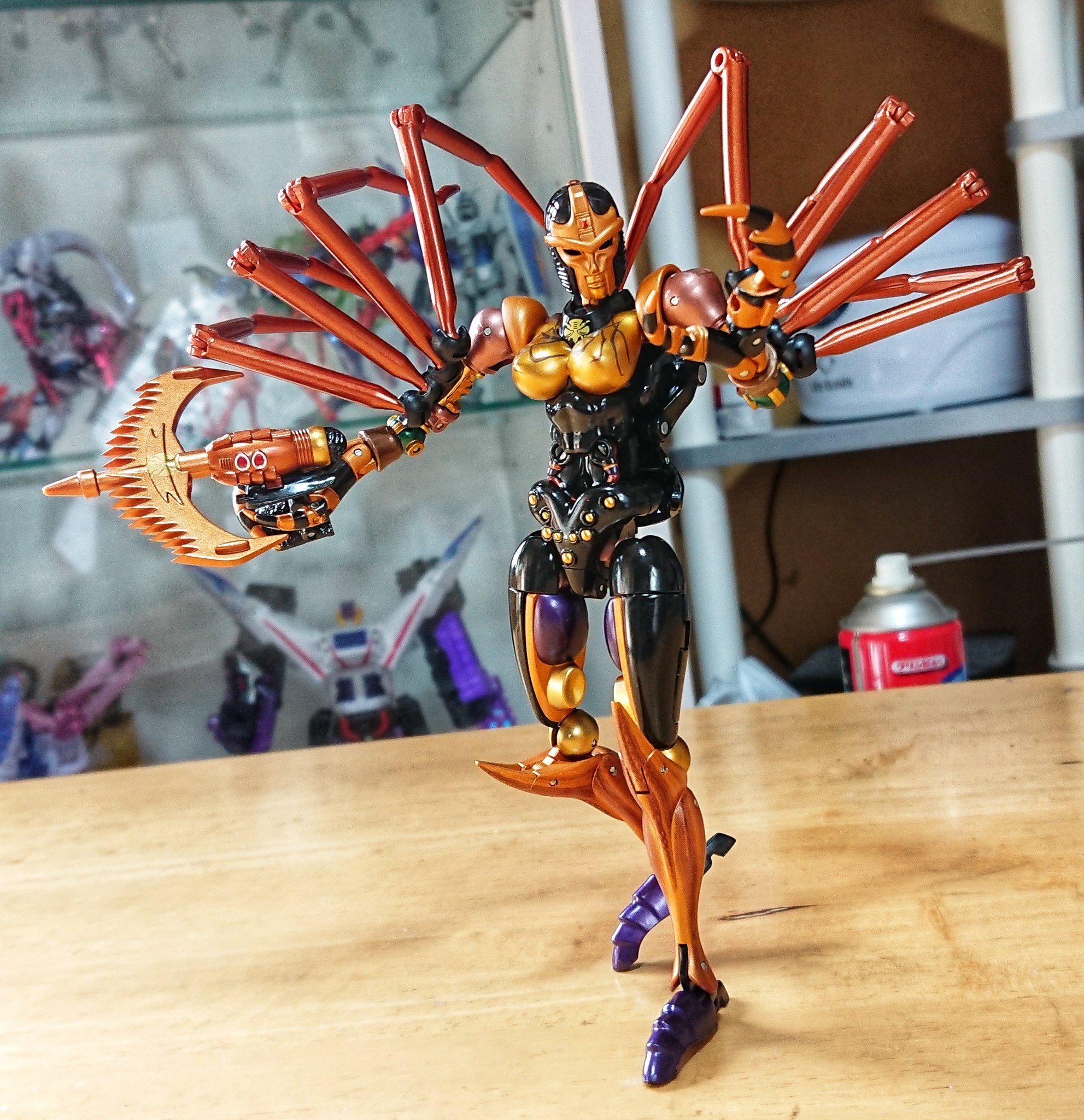 トランスフォーマー ビーストウォーズ　密林の対決　タイガトロン＆ブラックウィドー トランスフォーマー ビーストウォーズアゲイン BWVS-04 執念の