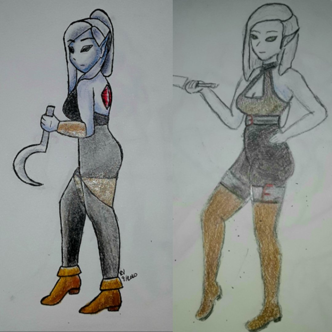 Raven_90's tweet photo. I redrew this character... she looks awesome

#dnd #dndcharacter #drawing #art #artist https://t.co/h5RDtOIu1T