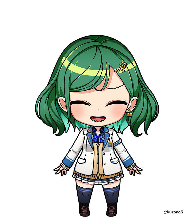 にじさんじ ねんどろいど風シリーズ22弾 世怜音女学院の5人を描きました セ 玄乃エミーのイラスト