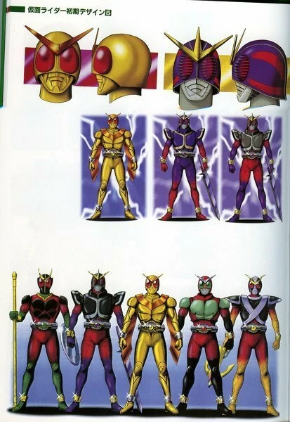 By far my favorite discoveries1-Kuuga could have at one point been some spiritual successor of Showa Riders2-Kuuga's line of forms could have been super diverse(including a form swap gimmick for rising)3-Ultimate originally having an arm mounted driver that powered a weapon