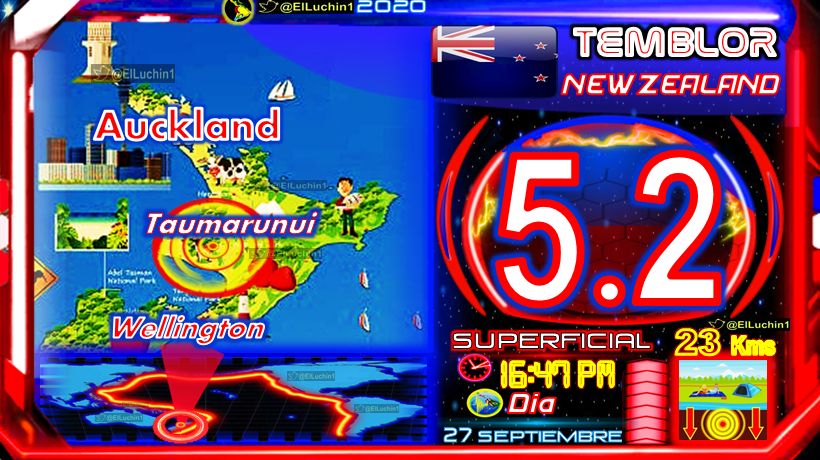 elluchin1's tweet photo. 🇳🇿➡Fuerte #Sismo🔴 5.2⚡
45 Kms West of #Taumarunui
⏱16:47 Pm 🌅 Tarde Neozelandesa🇳🇿
SUPERFICIAL🔰23 Kms
#NewZealand🇳🇿
#FelizDomingo #Temblor
#Earthquake #Sunday https://t.co/t3oZOQY1Fg