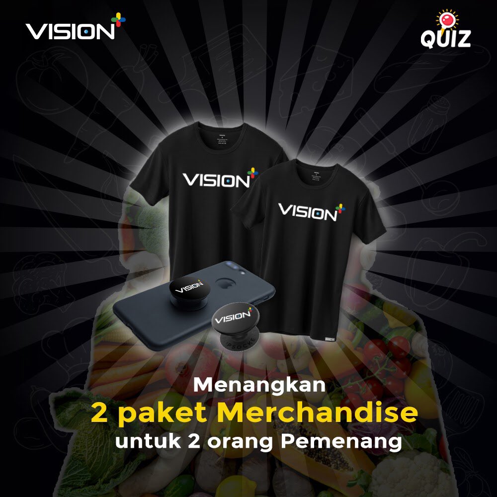 visionplusid's tweet photo. Udah lama nggak giveaway di Twitter. Coba deh, reply tweet ini dengan jawaban kamu. (Pertanyaan di poster)

Mention 3 teman + kasih hashtag #GiveawayVisionPlus

Jangan lupa follow yak. Lesgoooo~~ https://t.co/sZ3FF48OSQ
