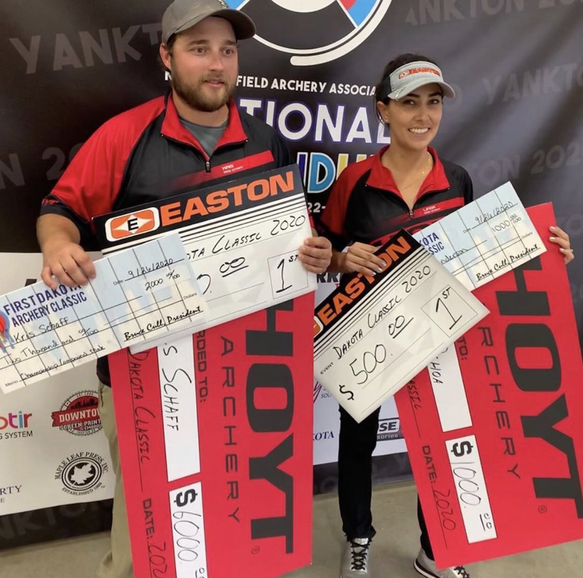 HOYT ARCHERY (@hoytarcheryinc) on Twitter photo Congratulations to both <a href="/Linda8a/">Linda Ochoa</a> and Kris Schaff for winning the @nfaausa Dakota Classic ๐๐๐
#GetSeriousGetHoyt #BowsOfChampions #HoytINVICTA Congratulations to both <a href="/Linda8a/">Linda Ochoa</a> and Kris Schaff for winning the @nfaausa Dakota Classic ๐๐๐
#GetSeriousGetHoyt #BowsOfChampions #HoytINVICTA