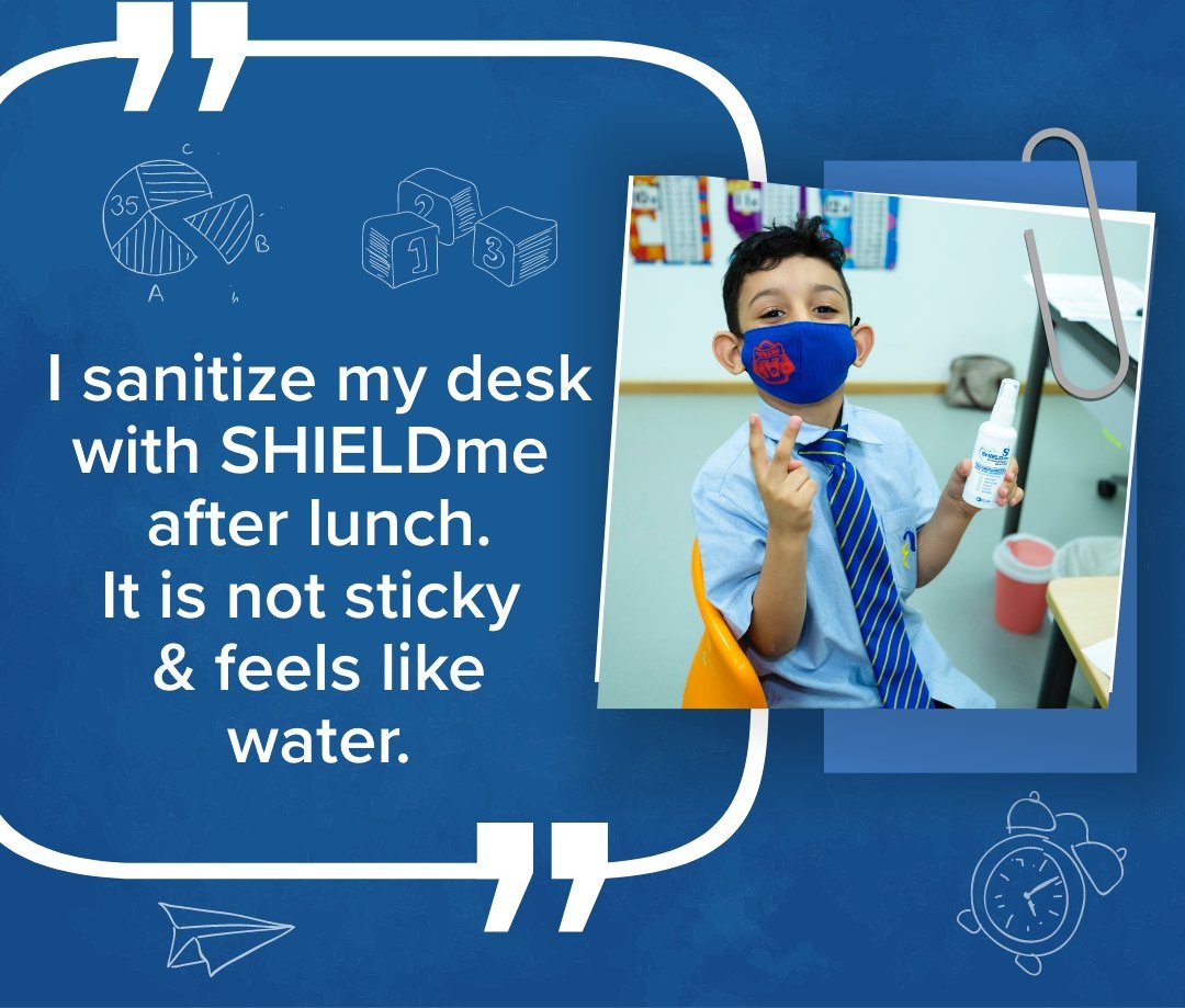 Alnabaequipmen1's tweet image. Protect Children from #Covid19
#Shieldme #Certified #Disinfectant #Sanitizer
#School #reopens
Contact us :
GSM: 99889341
Email: enquiry@alnabaequipment.com