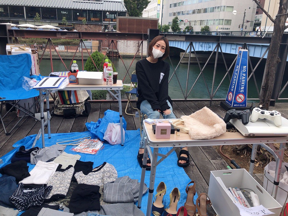 湊町リバープレイスフリーマーケット