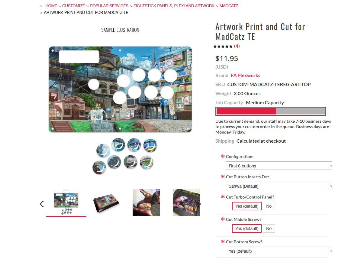 bitpulse's tweet image. アケコンカスタム、今回は天板の化粧パネルの作成にチャレンジします～❗️ アクリル板はどんな風に印刷されるのか。印刷は表側？裏側？品質は？色々気になります🥳 天板を作りたい方の参考にもなれば幸いです🕹️✨  今回もトラブル必至の予感!?🌈✨ 前回のカスタムはこちら【】
