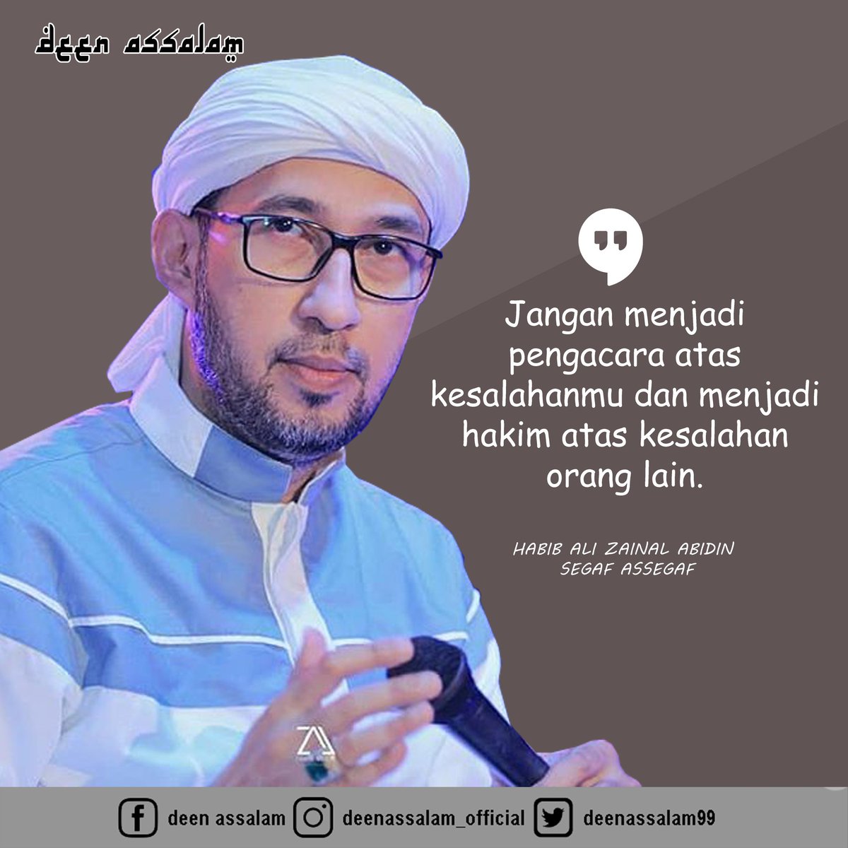 DeenAssalam99's tweet photo. MERASA PALING BENAR
Terkadang ketika kita telah mempelajari dan menguasai sesuatu, kita cenderung merasa paling pintar dan menilai orang lain tidak berilmu.
#motivasiislam #videomotivasiislam #islamituindah #videoislam #remajaislami #habibalizainal
#notemuslimah #nasehatislam https://t.co/pwLjegh0n5