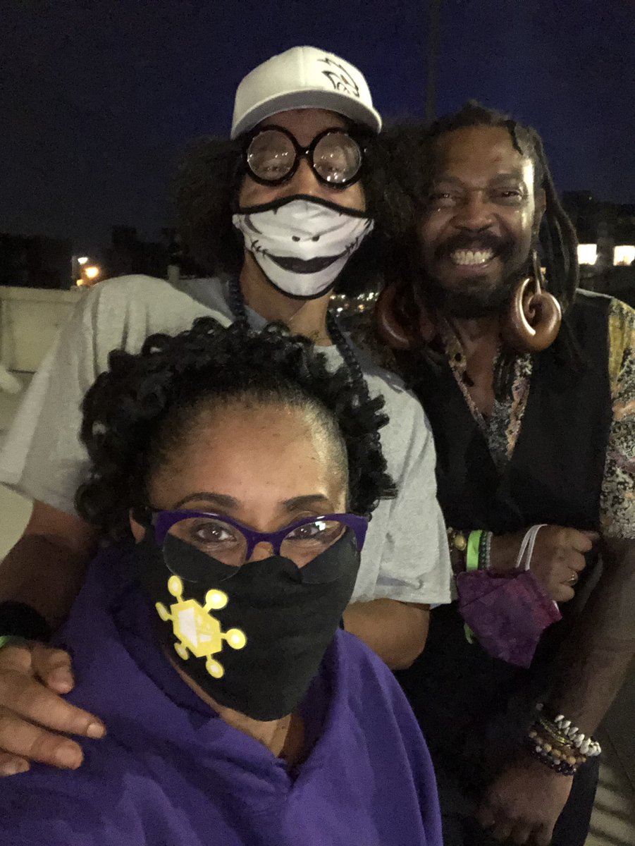 Hanging in Downtown Detroit with Moodymann and Osunlade. We are spoiled in the “D”