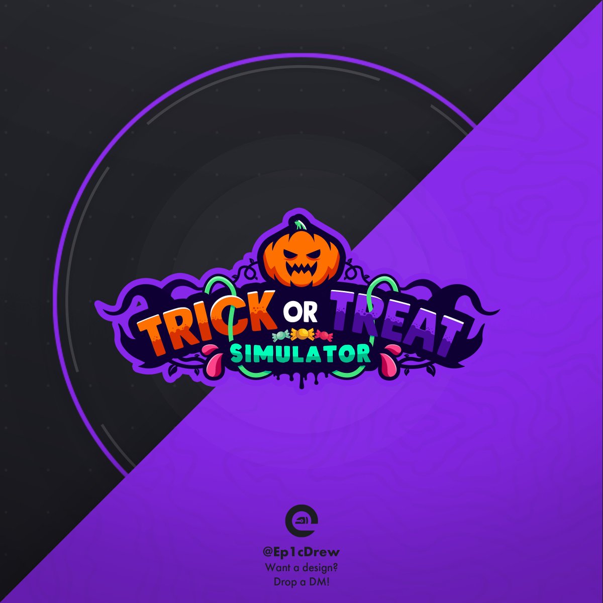 Ep1cdrew On Twitter Spooky Commission Logo For The Game Trick Or Treat Simulator Had A Lot Of Fun Making This S Rt S Appreciated Robloxdev Roblox Known Members Devs Ghettomilkman Passhley - 3 new codes trick or treat simulator roblox