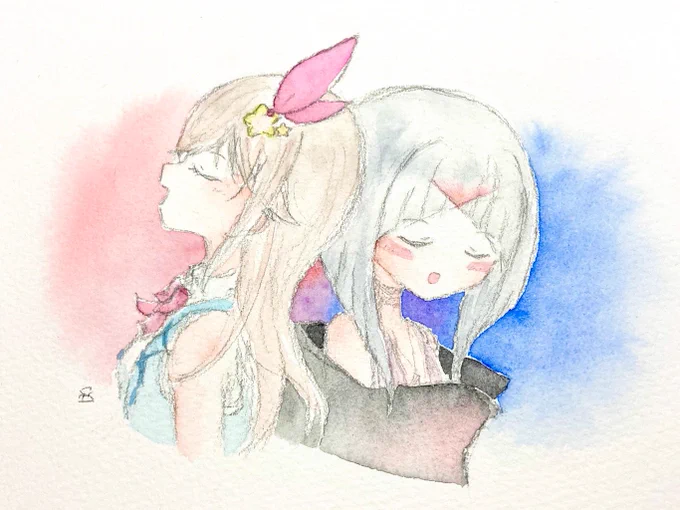 劇場版SorAZ最高でしたね?((∩'︶`∩)) #soraArt #AZKiART 