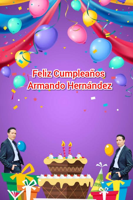 EquipoArmandez's tweet photo. 🎶 Despierta Armando despierta, mira que ya amaneció, ya los pájarillos cantan la luna ya se metió 🎶
Feliz Cumpleaños !!!
🎂🎁🎉🎊
@armandohoficial 
👏👏👏 https://t.co/2kht3nAX7n
