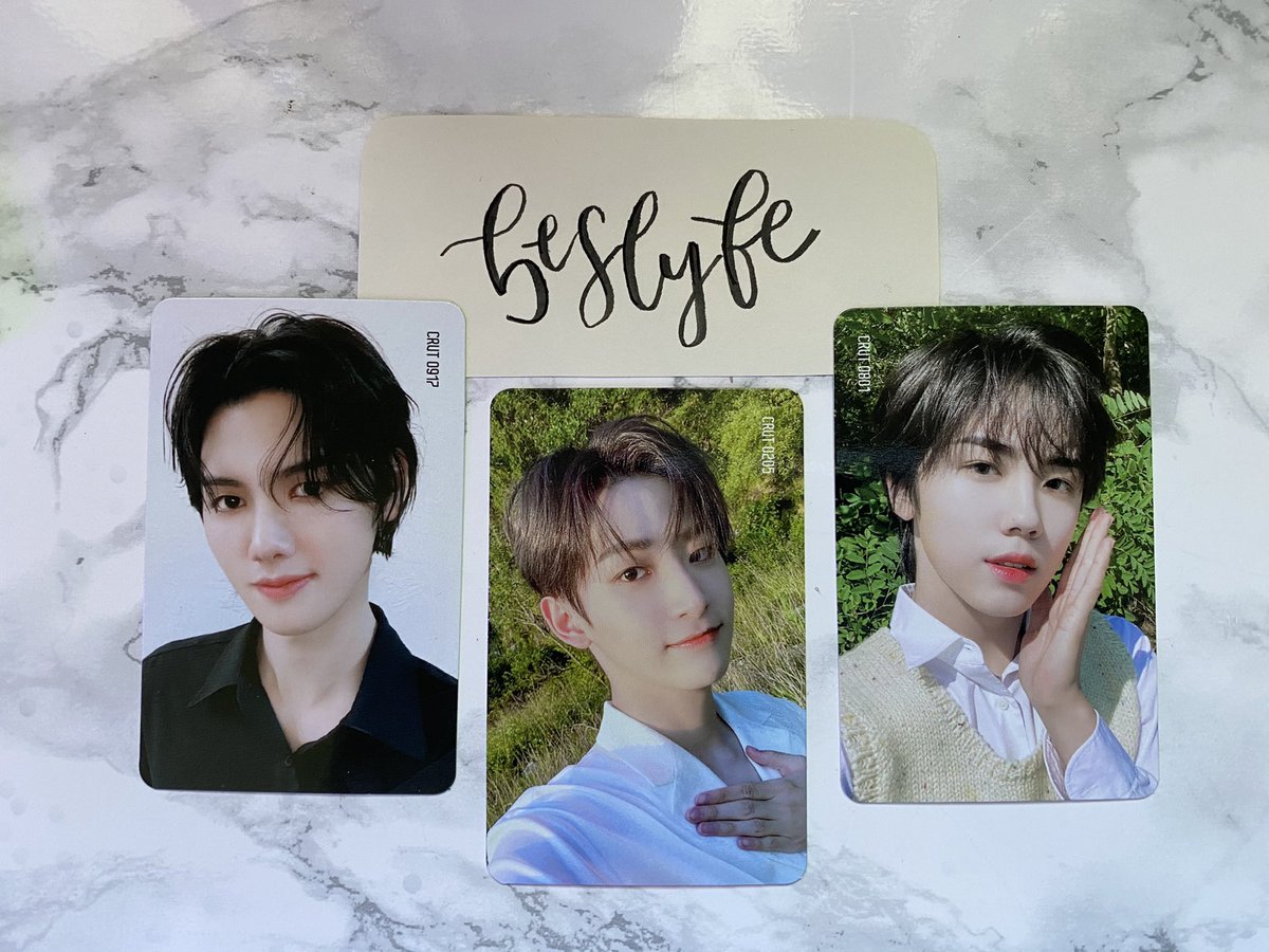 BesLyfe's tweet photo. @luvitytrades @CRAVITYtrades 
WTT: Cravity Season 2 photocards
Have: photo 1-4 
Want: Hyeongjun equivalent (photo in comments)
Location: Canada 🇨🇦 
WW: Yes 👌 https://t.co/NtDfdkUlx6