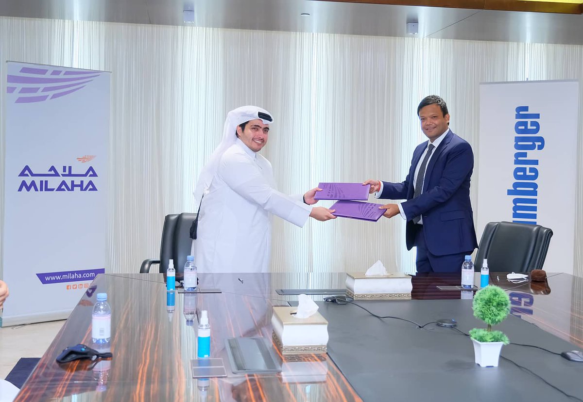 qatarnavigation's tweet photo. Milaha, one of the largest Maritime and Logistics Organizations in the Middle East, has entered into a formal agreement to cooperate with leading American oilfield services firm, Schlumberger Limited. https://t.co/SWwsRuDUVh
#schlumberger #milaha #oilfeild #oilfieldservices https://t.co/cx028zPQBh